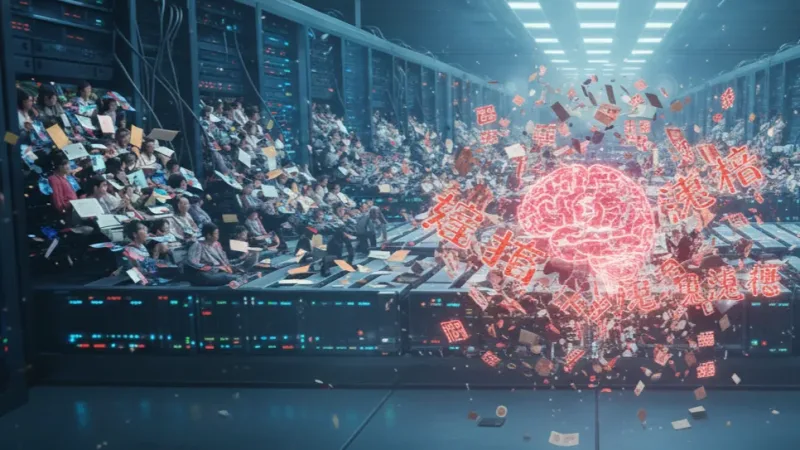 인간에게 욕설로 대답하는 중국 AI